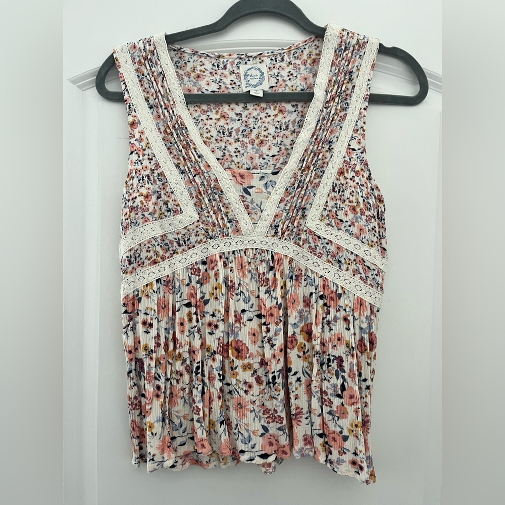 Blue Rain, Size Small Top